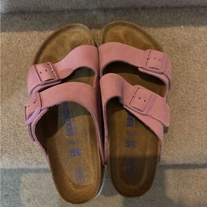 Birkenstock Pink Sandals - size 40